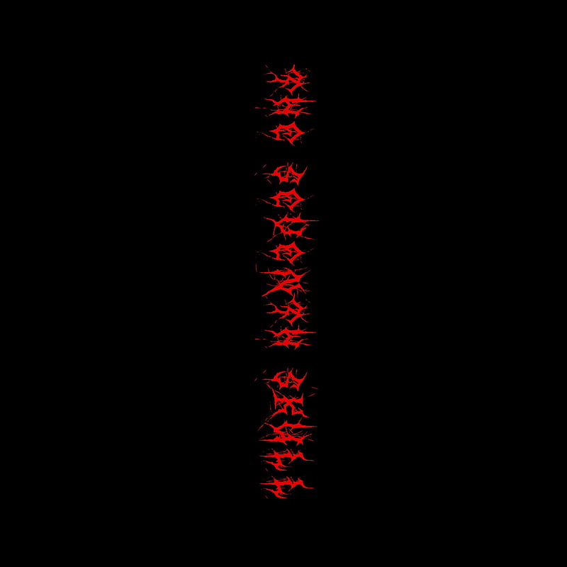 The Seventh Skull, black, edge, red, screen, theseventhskull, HD phone wallpaper