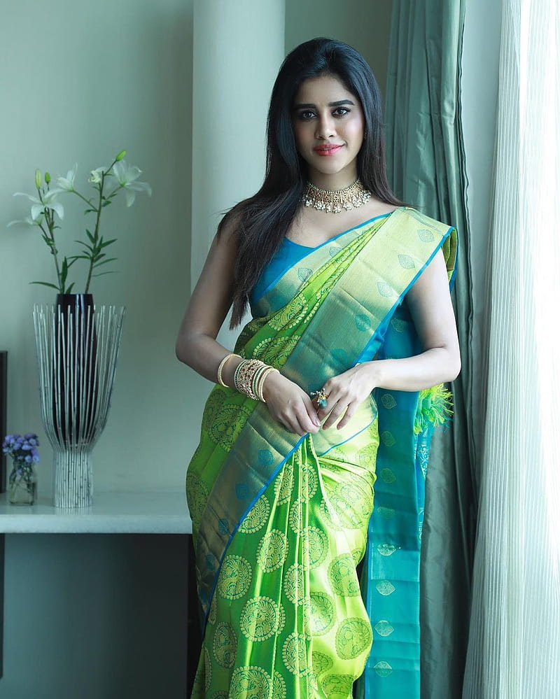 Nabha natesh, dress, joint, HD phone wallpaper