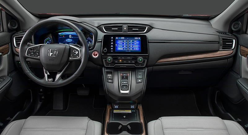 2020 Honda CR-V Hybrid - Interior, Cockpit, car, HD wallpaper | Peakpx