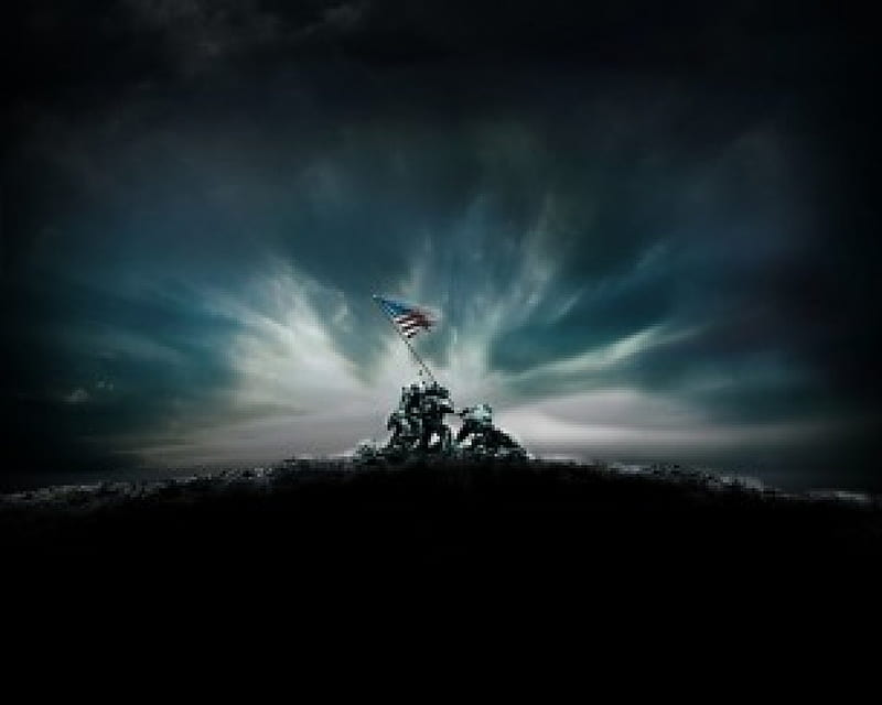 Iwo Jima, world war two, world war 2, iwo jima memorial, Very True, battle of iwo jima, HD wallpaper
