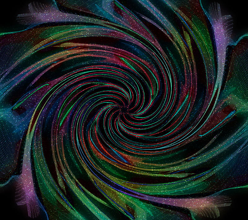 Twirl Blob 5, abstract, HD wallpaper