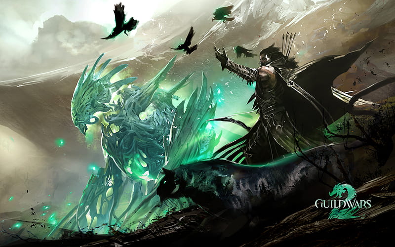 Ranger, game, guild wars 2, mmo, HD wallpaper