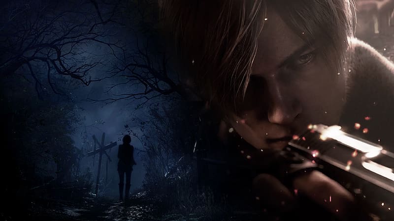 Resident Evil 4 Wallpaper 4K, Leon S. Kennedy, 2023 Games