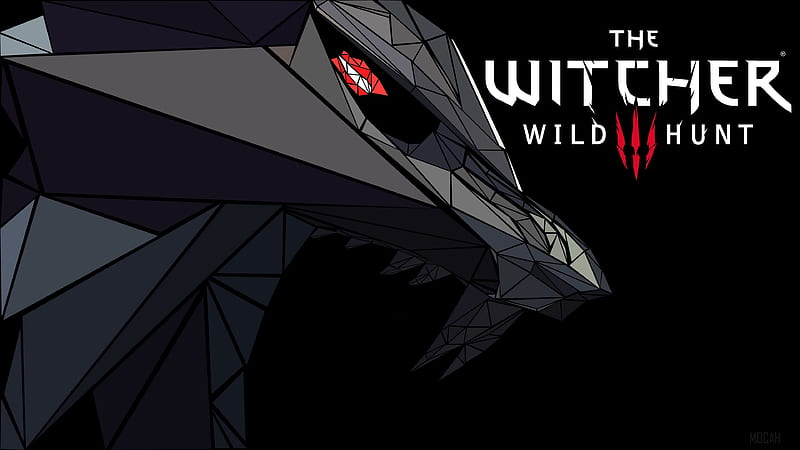 the witcher 3, wild hunt, art . Mocah, The Witcher 3 Logo, HD wallpaper