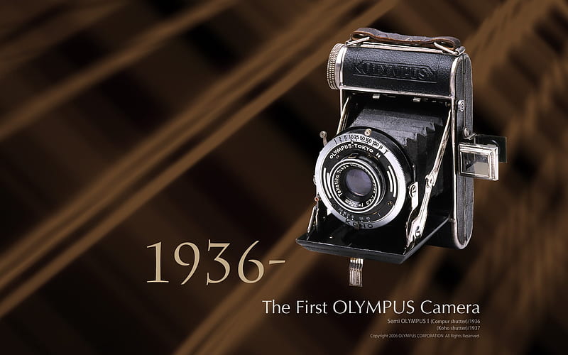 OLYMPUS ancient cameras first series 16, HD wallpaper
