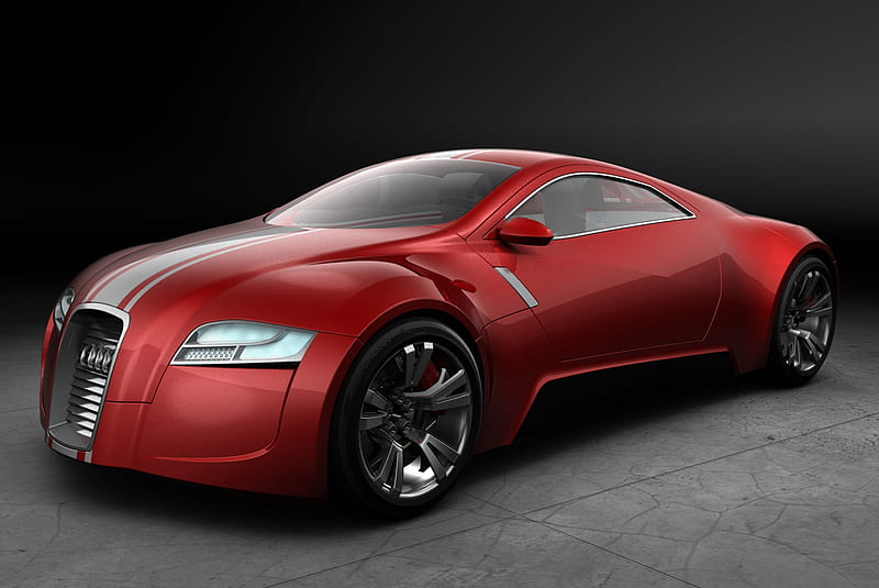 Audi R0 Concept, HD wallpaper
