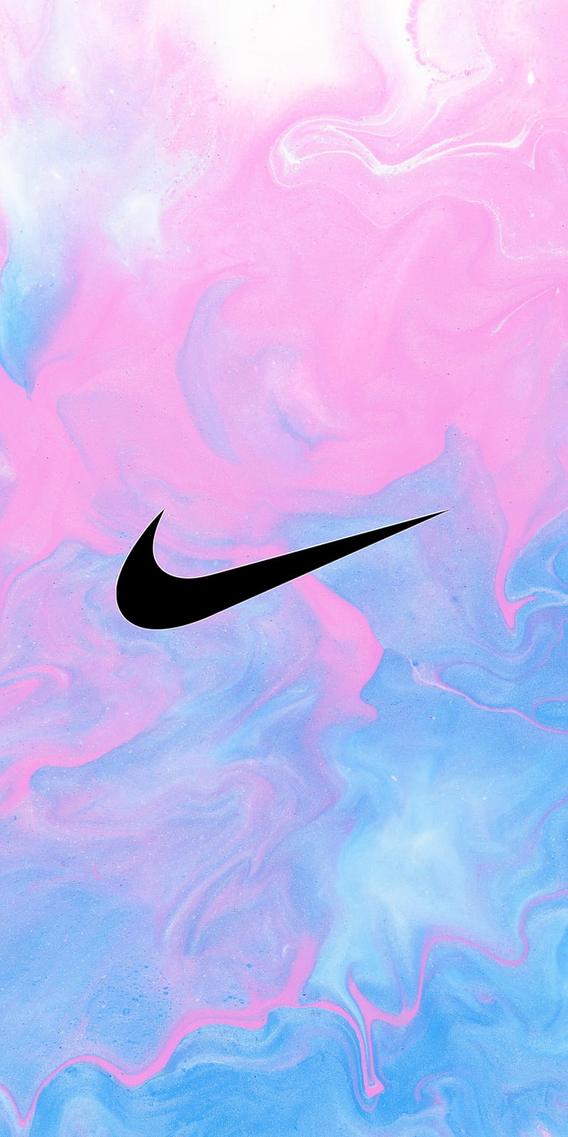 Nike logo, rosa, pantalla teléfono HD | Peakpx