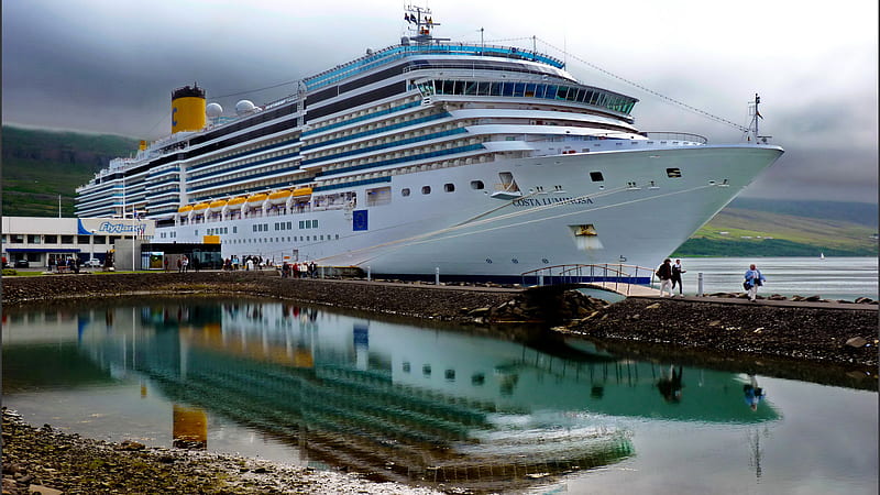 Costa Luminosa Cruise Ship Cruise Ship, HD wallpaper