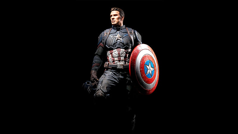 Captain America Ready, captain-america, superheroes, artwork, artist, HD wallpaper