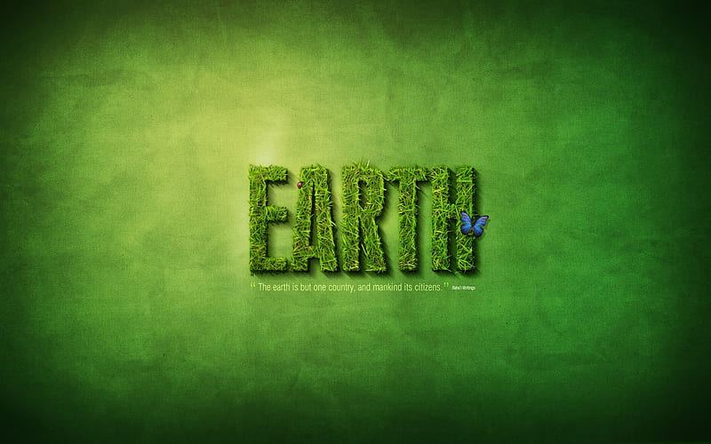 Earth, eco, green, friendly, HD wallpaper