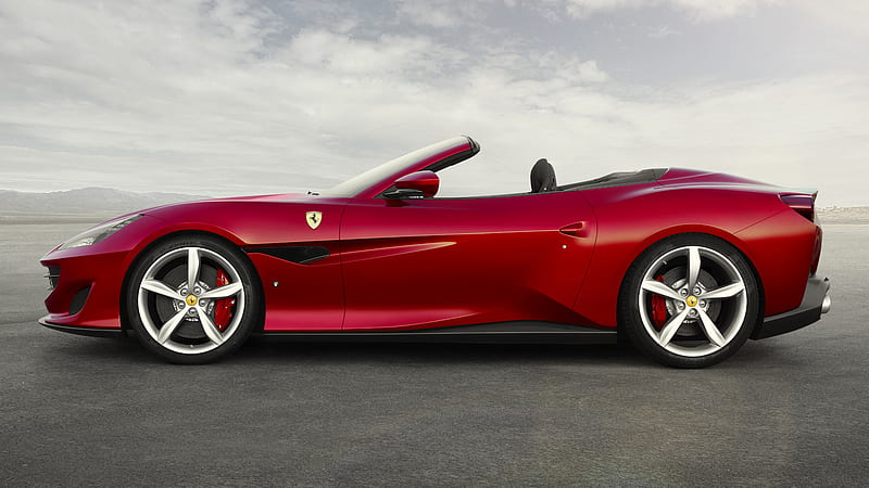 Ferrari, Ferrari Portofino, Car, Convertible, Grand Tourer, Red Car, Sport Car, HD wallpaper