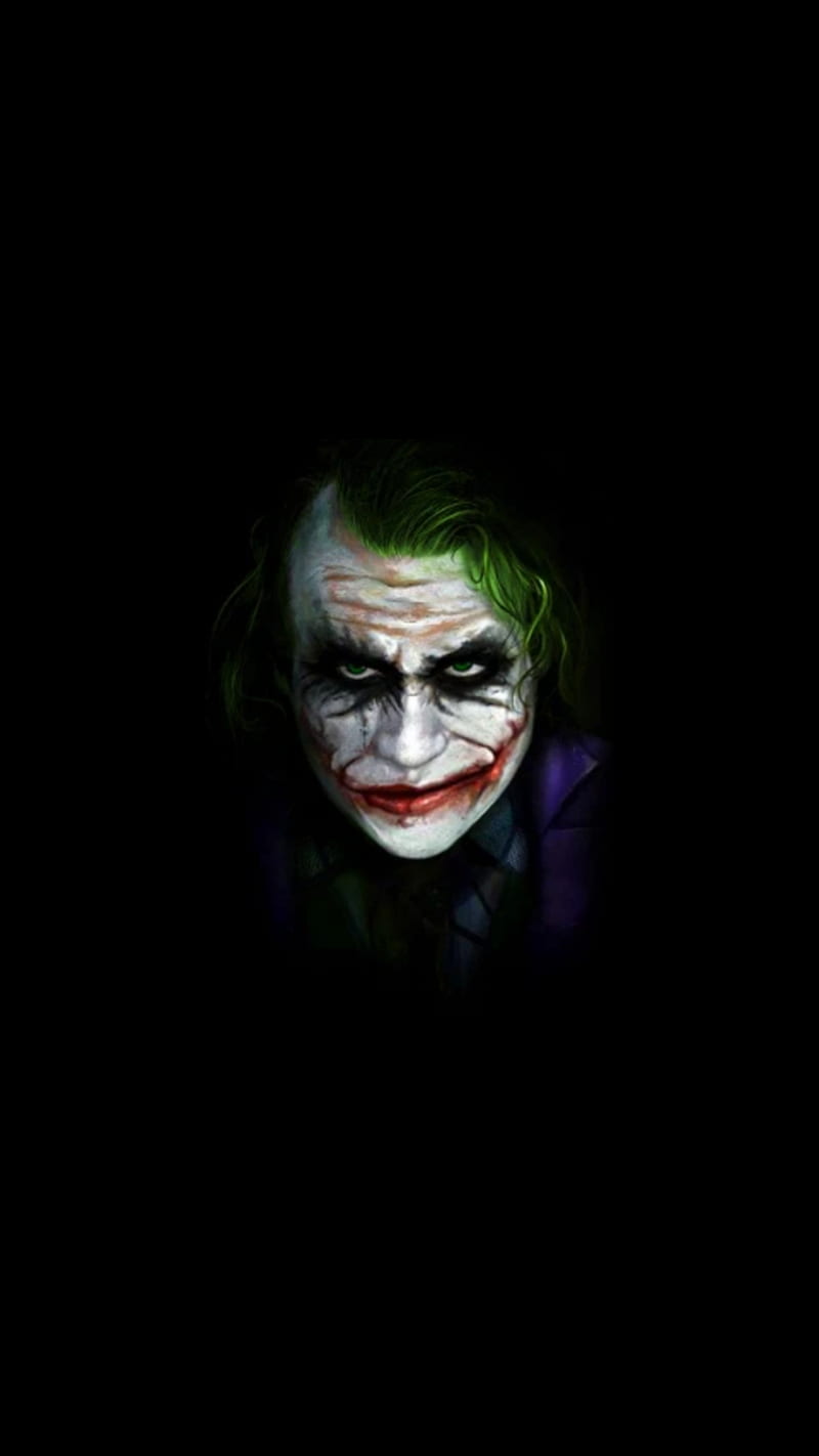 Black Joker Wlps, black hue, black joker, cool, HD phone wallpaper | Peakpx
