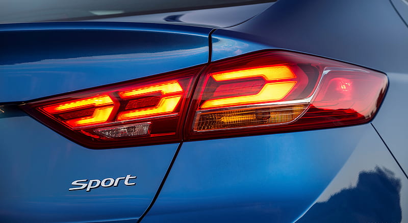 2017 Hyundai Elantra Sport - Tail Light, car, HD wallpaper | Peakpx