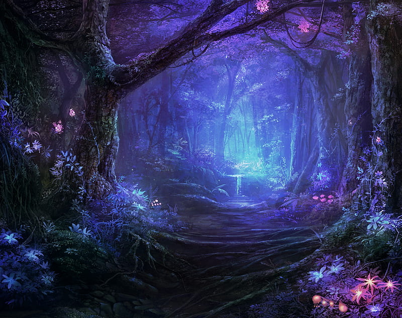 Beautiful Creatures Dark Magical Forest