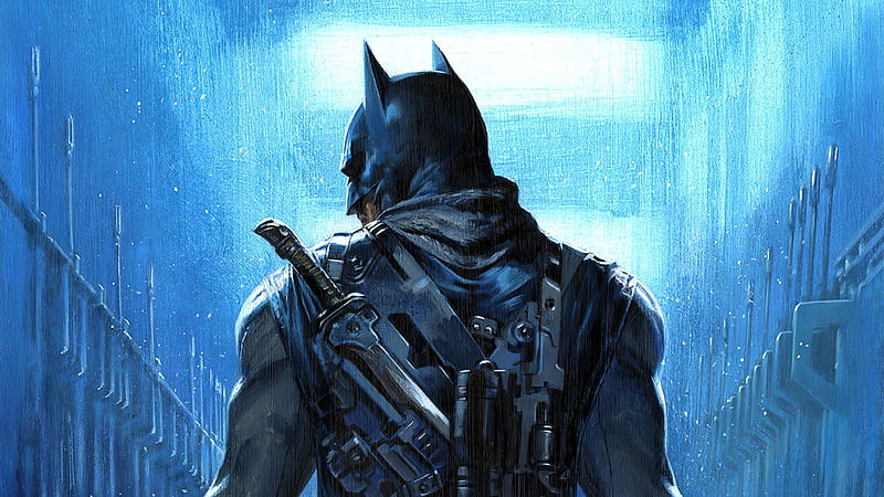 Batman Guns Artwork, batman, superheroes, artwork, HD wallpaper | Peakpx