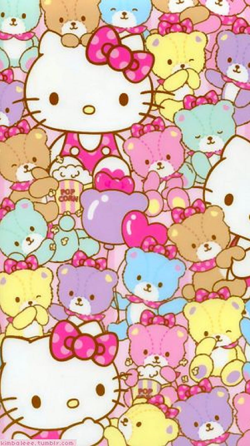 Hello Kitty, cartoon, HD phone wallpaper | Peakpx