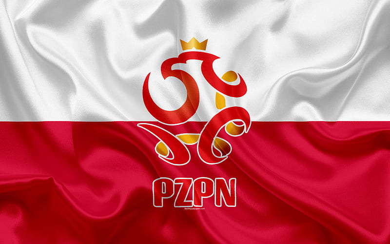 Poland national football team, emblem, logo, football federation, flag, Europe, flag of Poland, football, World Cup, HD wallpaper