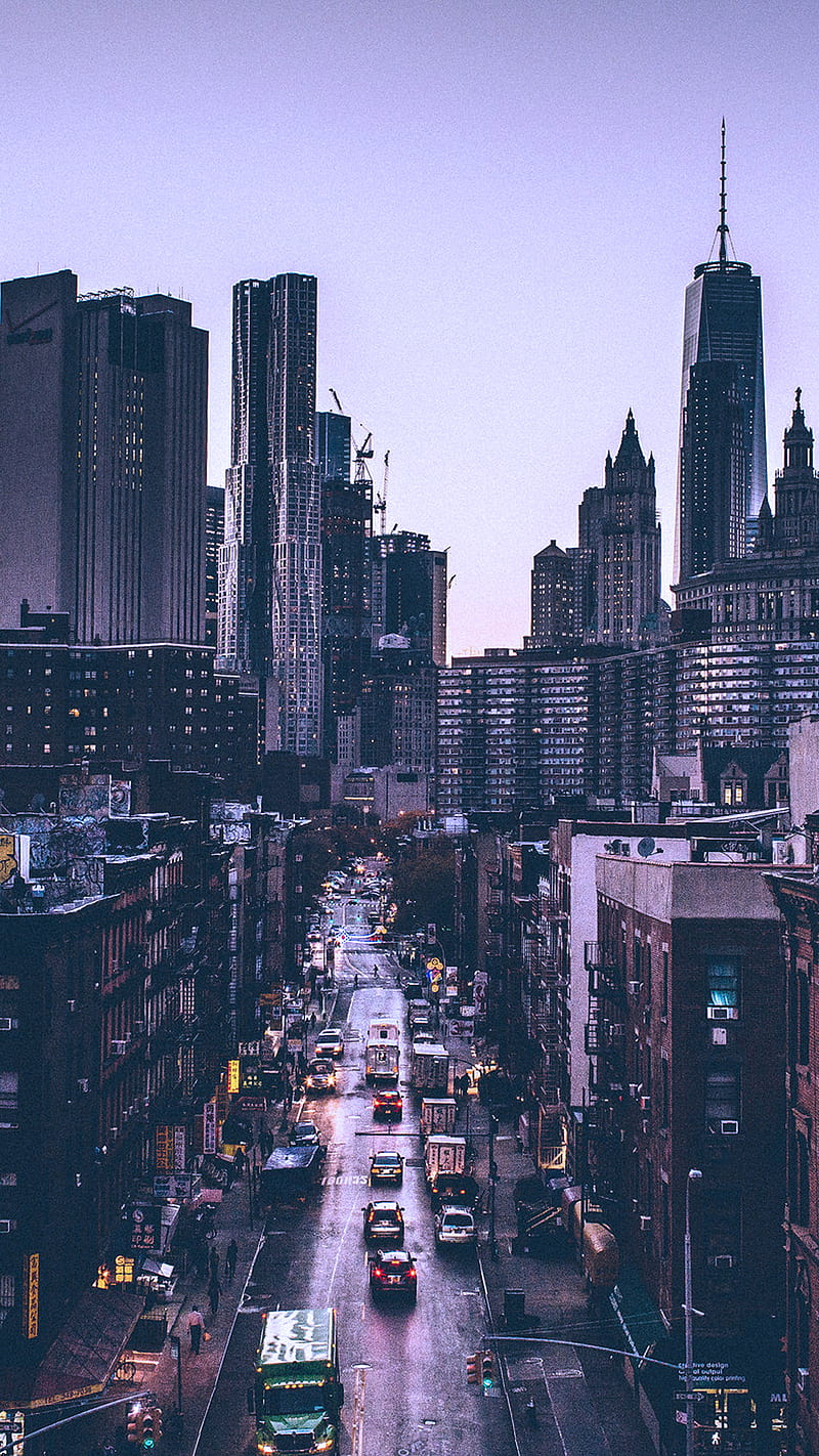 New York, buildings, city, town, HD phone wallpaper