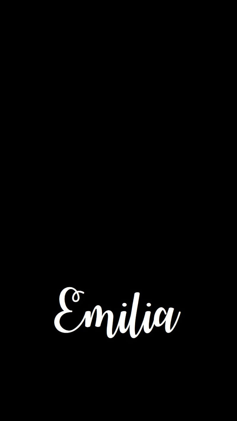 emilia-calligraphy-name-hd-phone-wallpaper-peakpx