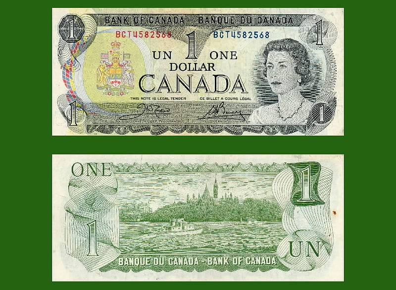 Canada Banknote, Numismatics, Elizabeth II, Money, Banknote, Canada, HD wallpaper
