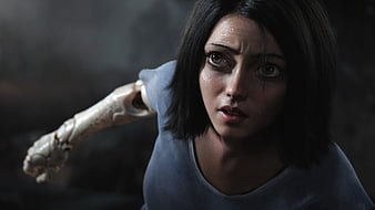 Alita, angel, anjo, battle, combate, cybernetic, filme, girl, movie, robo,  HD phone wallpaper