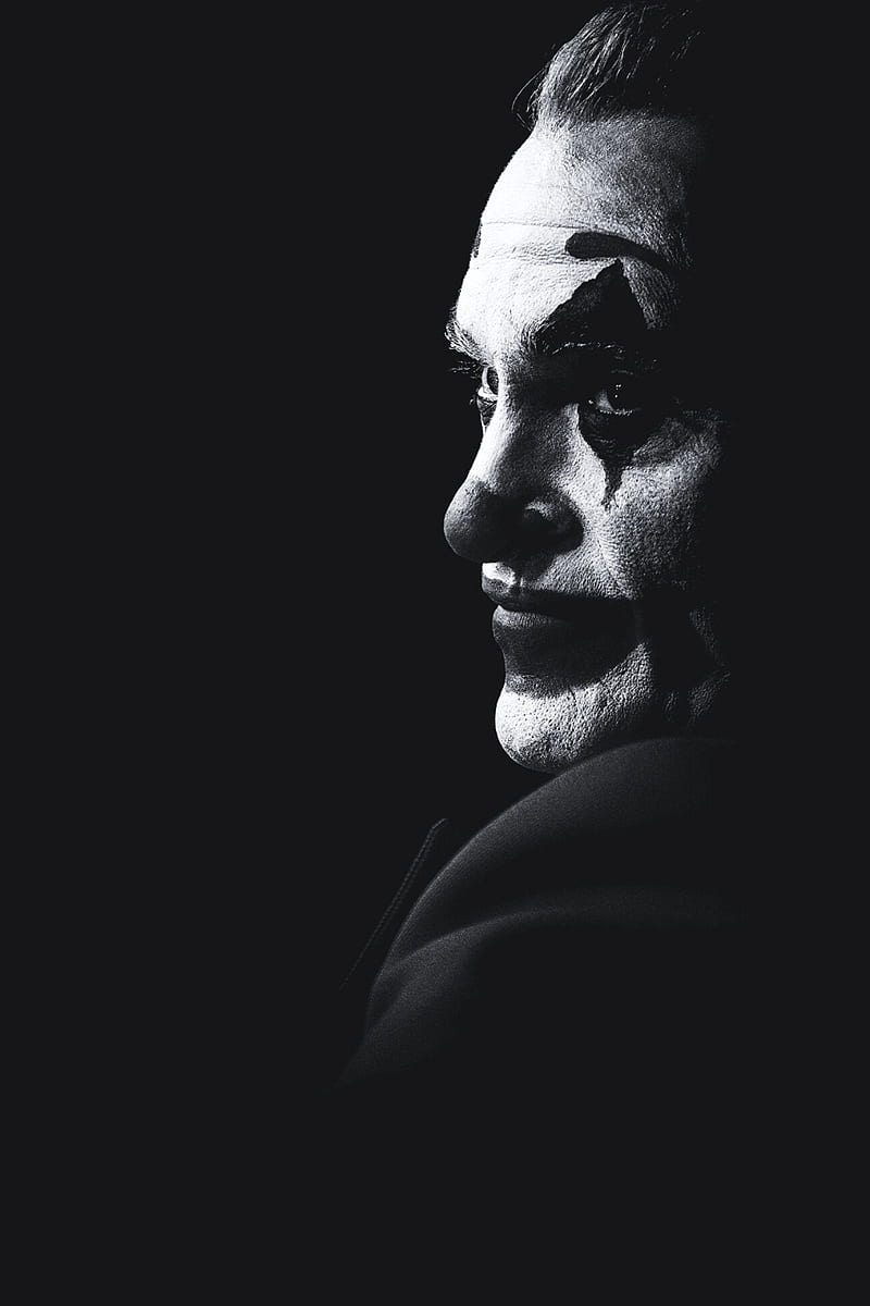 Joker see you, hollywood, movie, comics, black, batman, anime, coringa, dc, joaquin, HD phone wallpaper