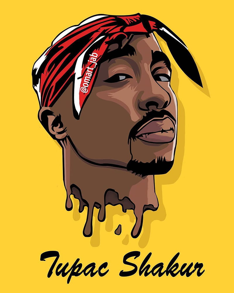 Digital Art Tupac Shakur art, HD phone wallpaper