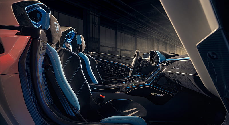 2020 Lamborghini SC20 - Interior , car, HD wallpaper