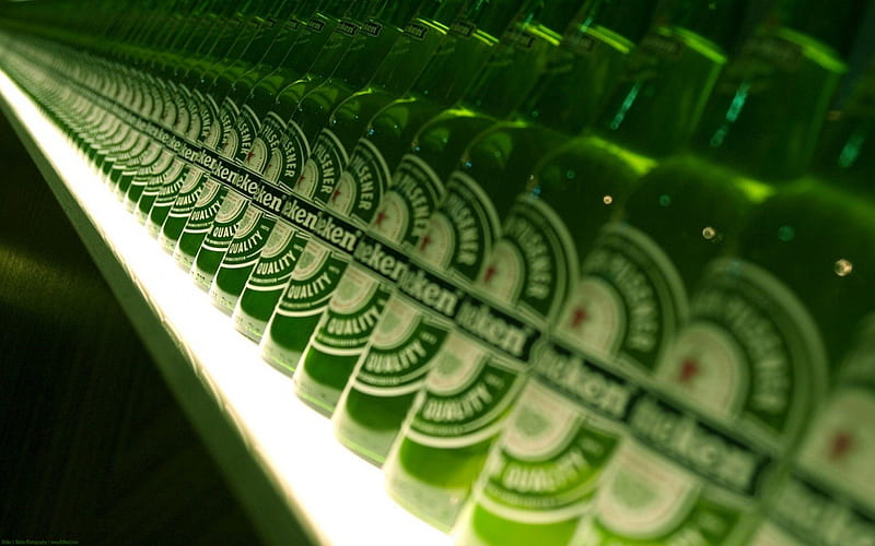 HEINEKEN ANYONE?, alcohol, brewed, beer, HD wallpaper
