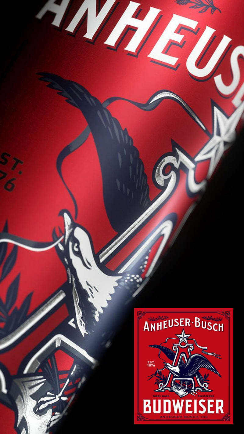 Budweiser Label, logo, desenho, brand, poster, HD phone wallpaper