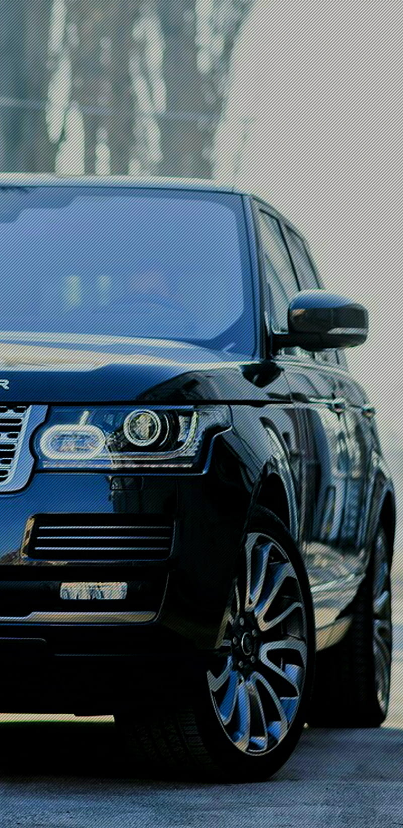 Range Rover, land cruiser, car, jeep, land, wheel, tire, attitude, challenge, lights, HD phone wallpaper