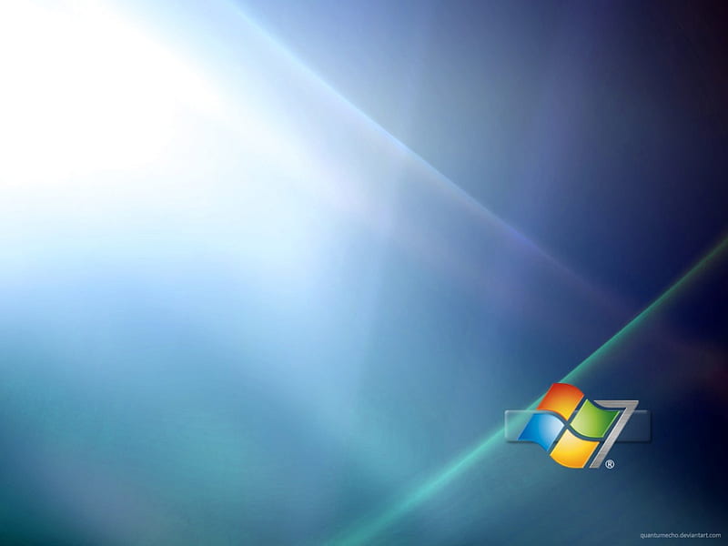 93 - Windows 7, windows, logo, windows 7, 7, microsoft, seven, blue, light, HD wallpaper