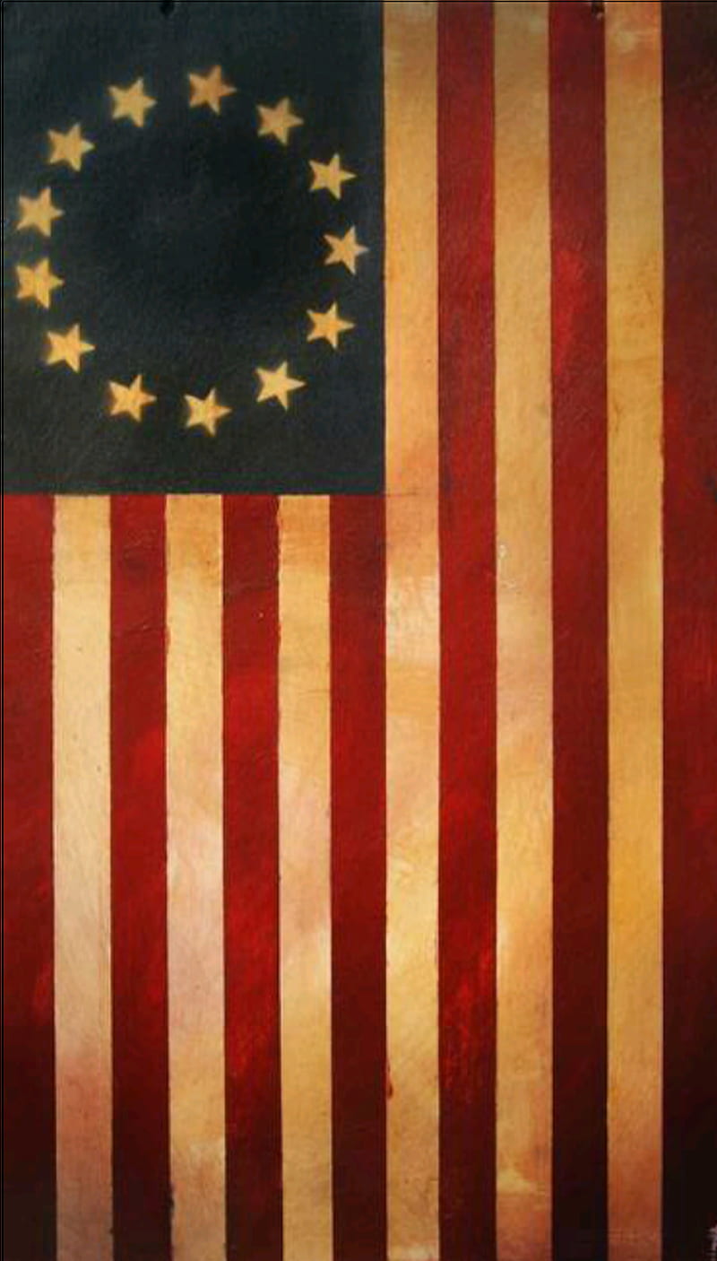 Betsy Ross Flag, us, 1776, america, usa, HD phone wallpaper