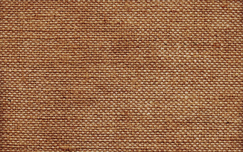 brown sackcloth brown fabric, burlap sack, sackcloth textures, fabric backgrounds, fabric textures, brown backgrounds, HD wallpaper