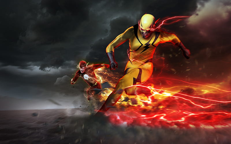 Zoom In Flash, the-flash, tv-shows, super-heroes, HD wallpaper
