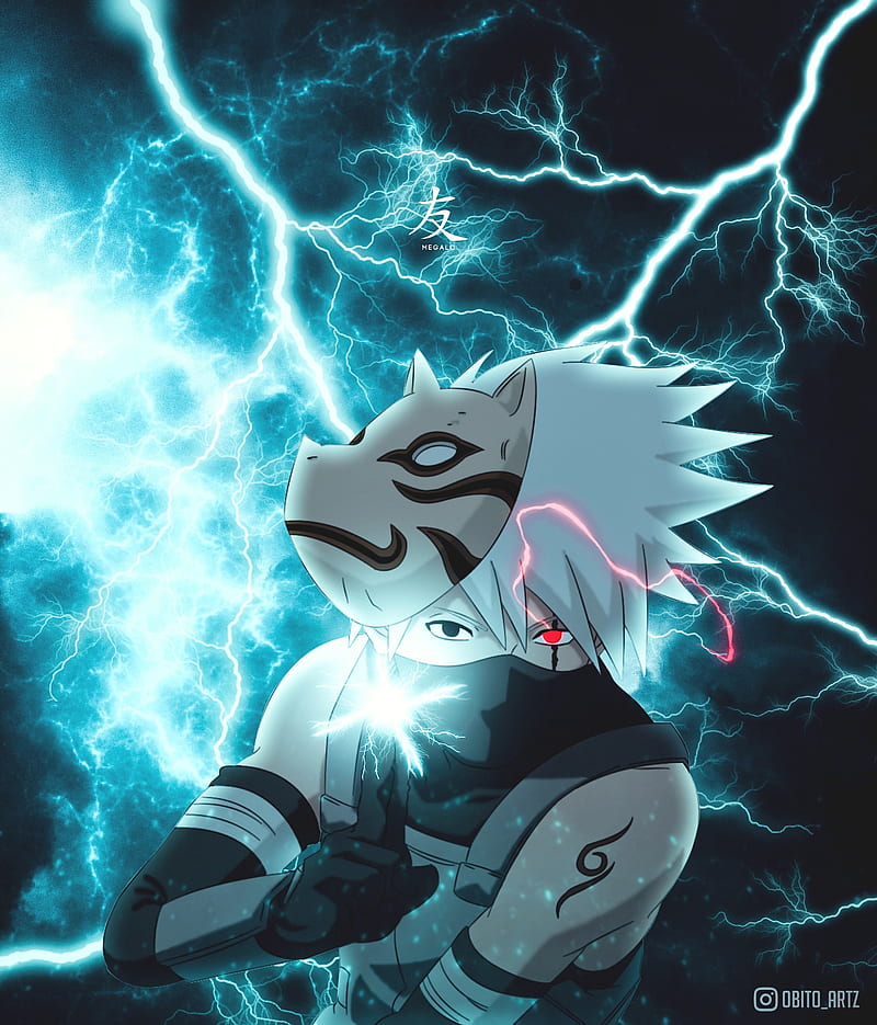 Kakashi Hatake Anbu  Kakashi, Fond d'ecran dessin, Fond d'écran téléphone