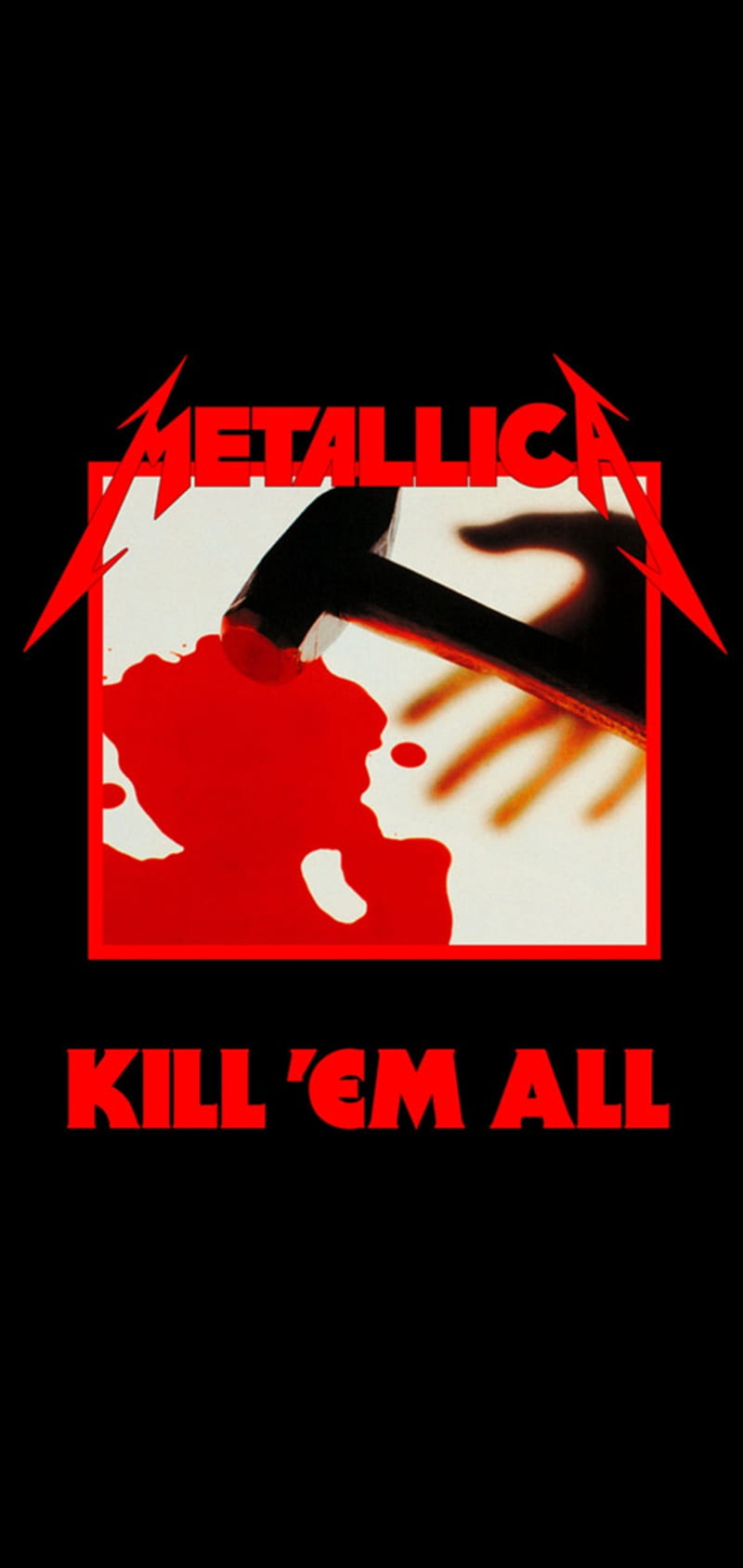 Kill Em All, metallica, heavy, metal, rock, 1983, album, music, HD phone wallpaper
