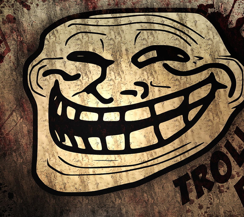 Troll Face, 2016, awesome, love, HD wallpaper
