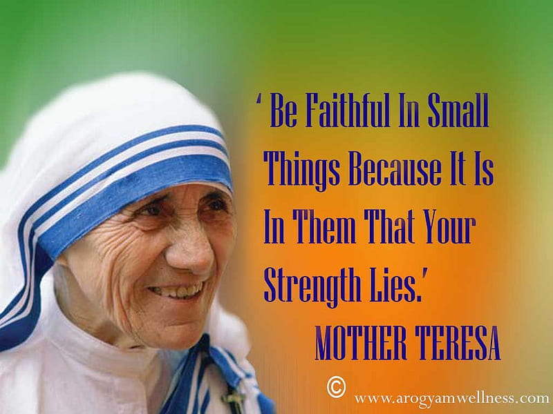 My role model. Mother teresa quotes, Mother teresa, Mother theresa quotes, HD wallpaper
