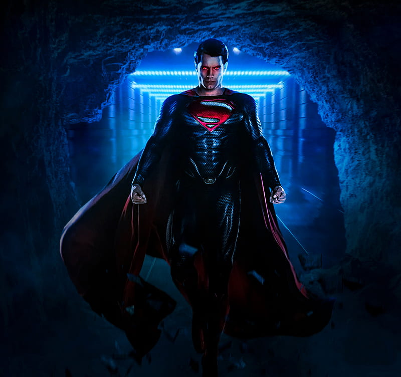 Angry Superman Art, HD wallpaper