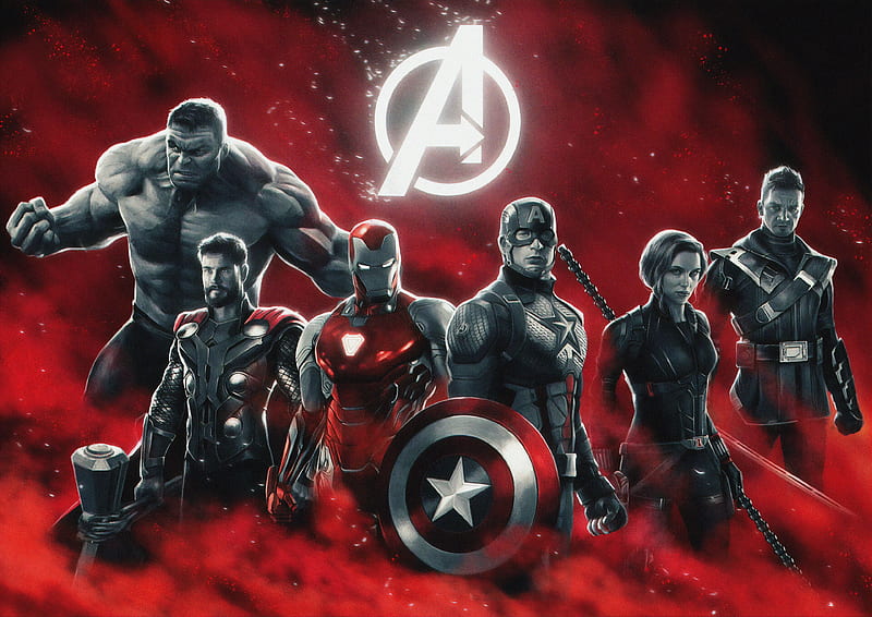 Avengers Endgame Artwork, thor, superheroes, artwork, avengers-endgame, HD wallpaper